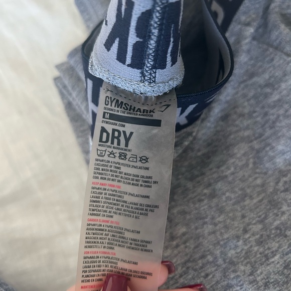 Gymshark Dry navy set - Picture 6 of 6